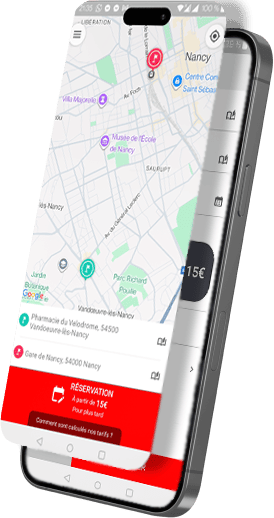 Réservation VTC Nancy avec chauffeur privé via l'App VTCity